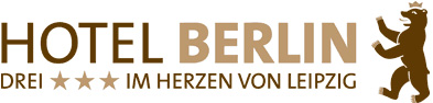 Logo Hotel Berlin Leipzig – Drei Sterne im Herzen von Leipzig